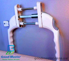 Ручка Slimline с узкими розетками двусторонняя с ключем 189 грн